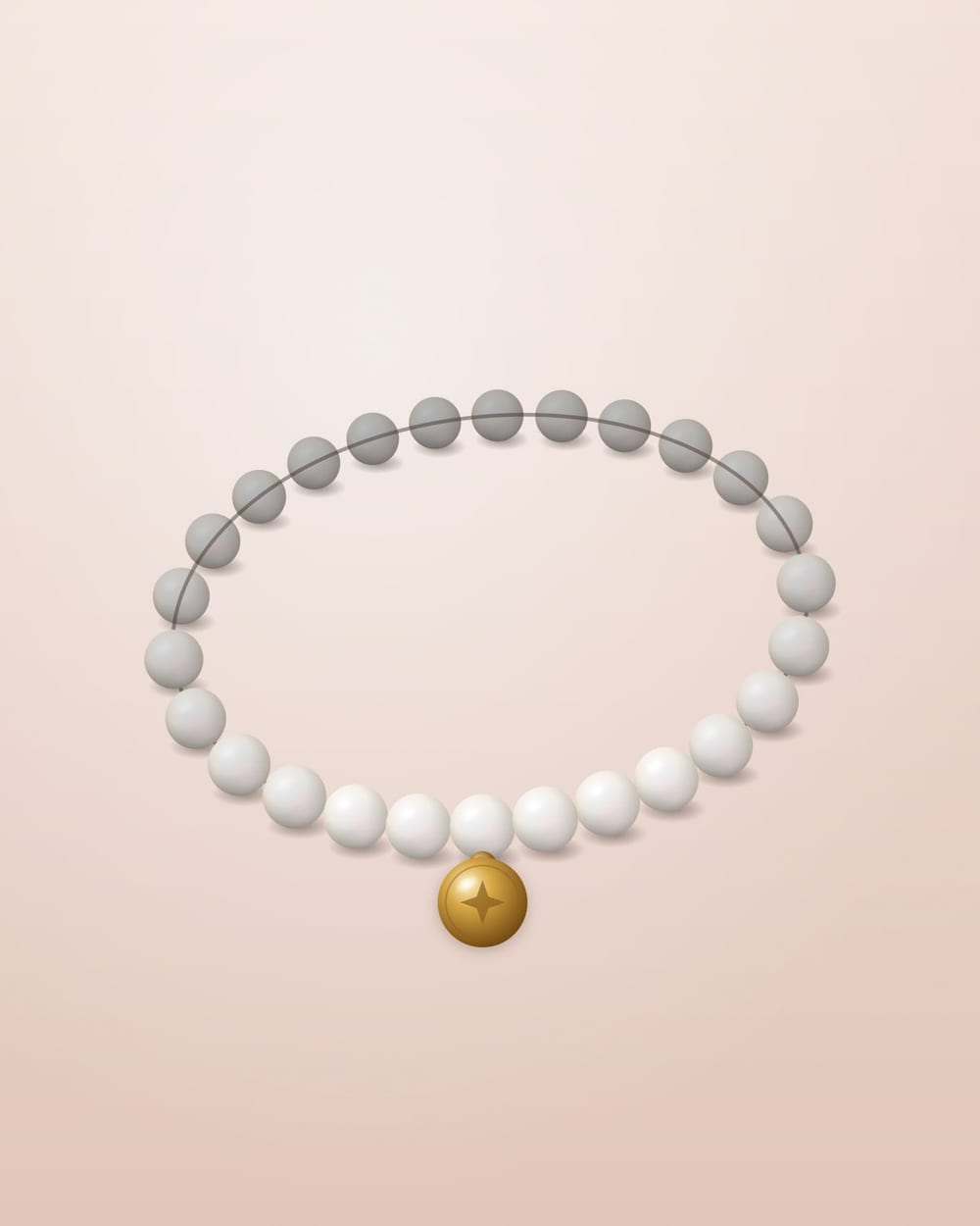 Pearl Star Charm