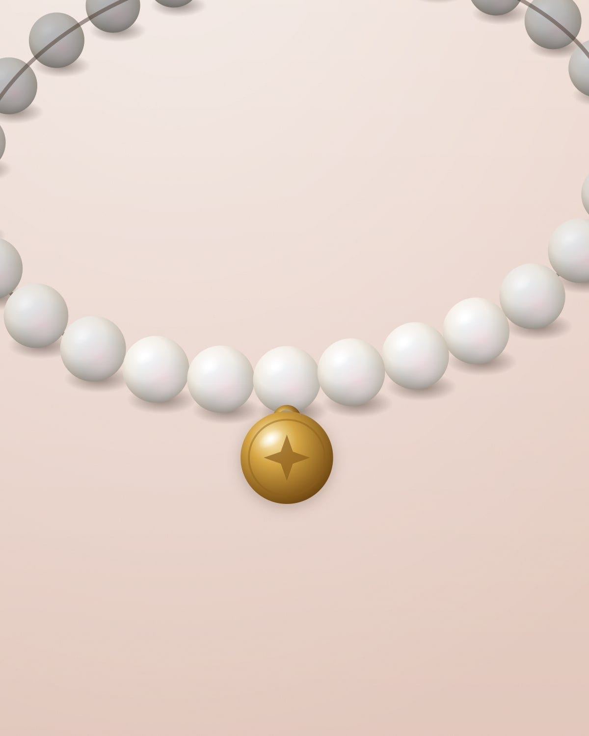 Pearl Star Charm